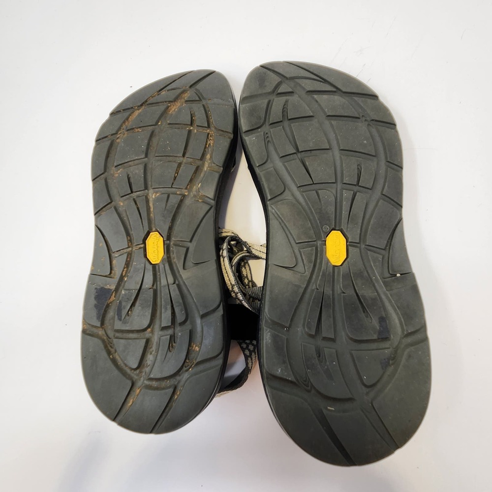 Chaco Womens ZX 2 Yampa Gray White Toe Loop Outdoor Sandals Size 8 Hiking Straps - Picture 11 of 11